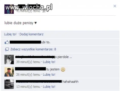 "Lubie duże penisy"