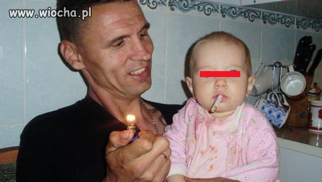 Oto odpowiedzialny rodzic...!