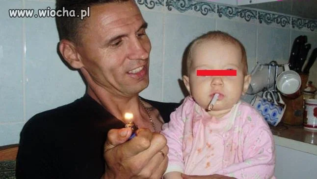 Oto odpowiedzialny rodzic...!