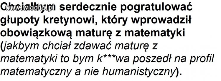 Matematyka królową nauk