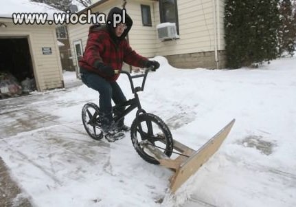 Sposób na odśnieżanie