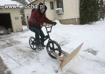 Sposób na odśnieżanie