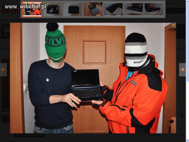 Znalezione na allegro