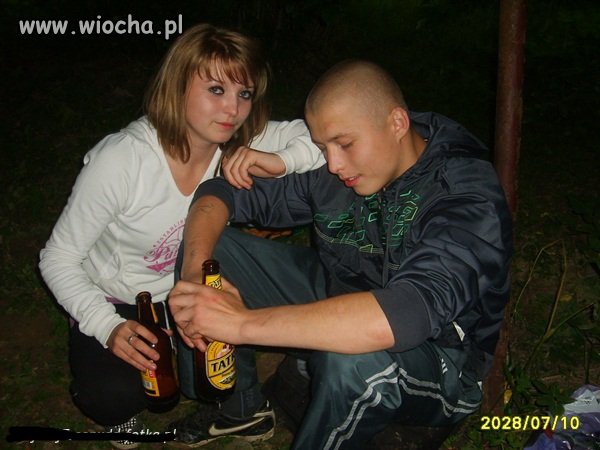 Gównażeria z piwem a dotego piękny opis...