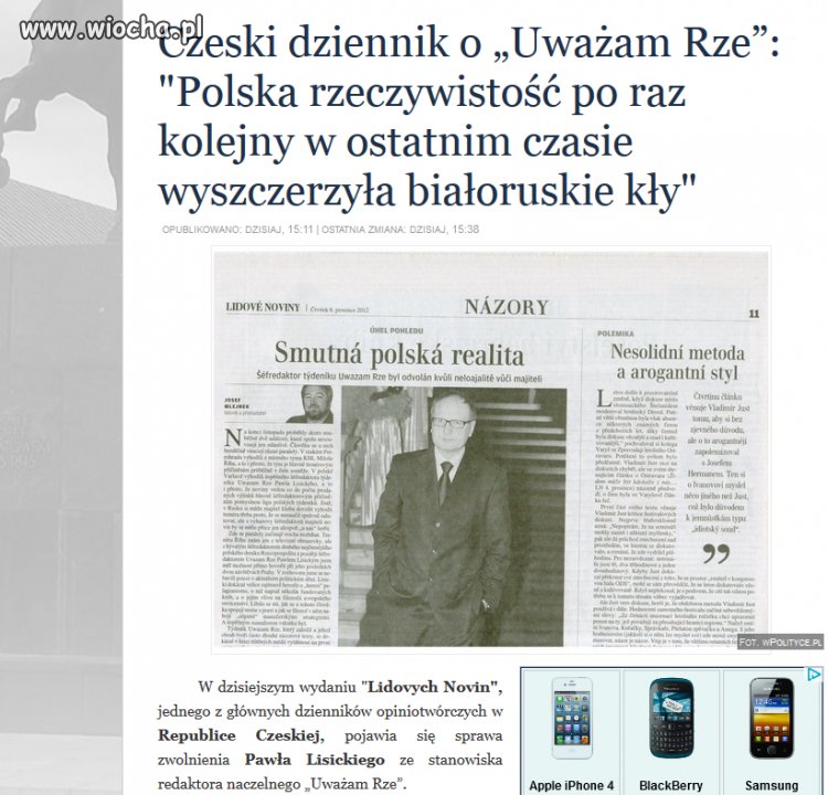 Polska wolność słowa.