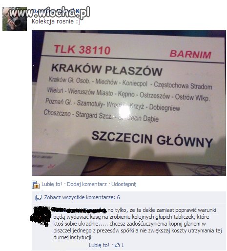 Złodziej chwali się co ukradł na FB