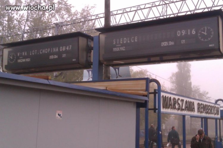 PKP zawsze punktualne 