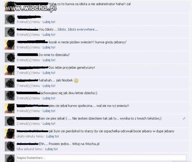 Idiots, Idiots everywhere...