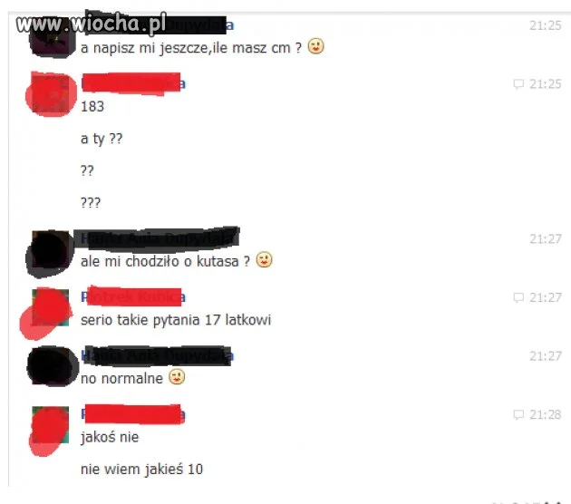 Idiota poziom hard...Ile masz cm...?