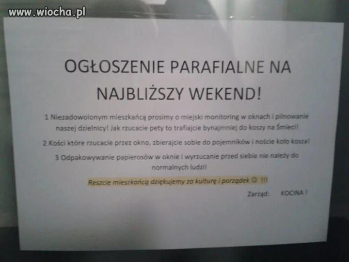 Ogłoszenie parafialne