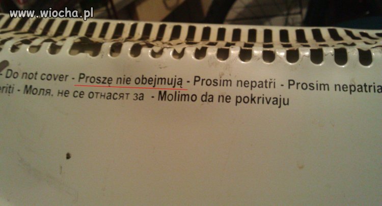 Grzejnik elektryczny.