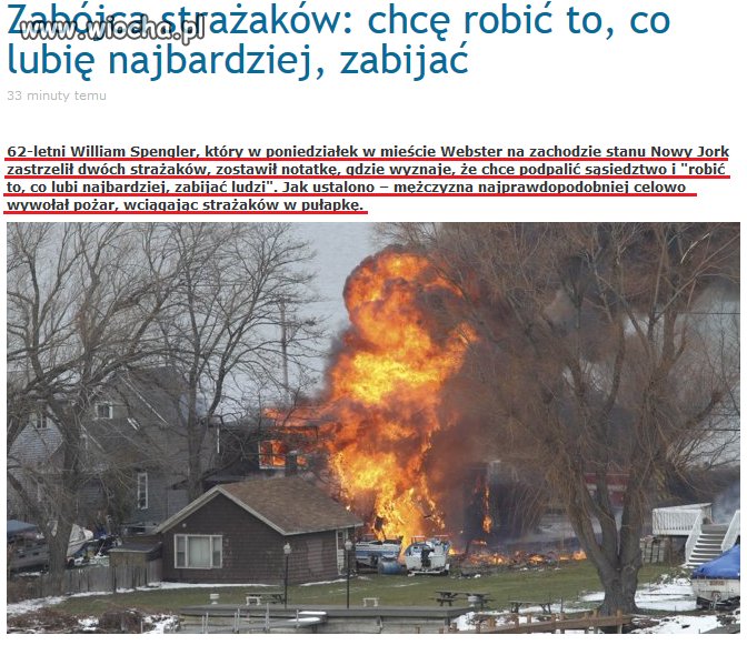 "chcę robić to, co lubię najbardziej, zabijać"