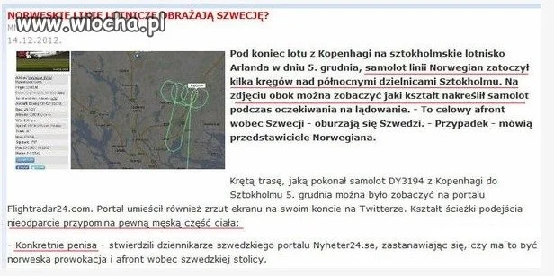 Linie lotnicze obrażają