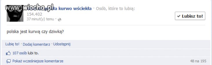 Głupota ludzi na Facebook`u!