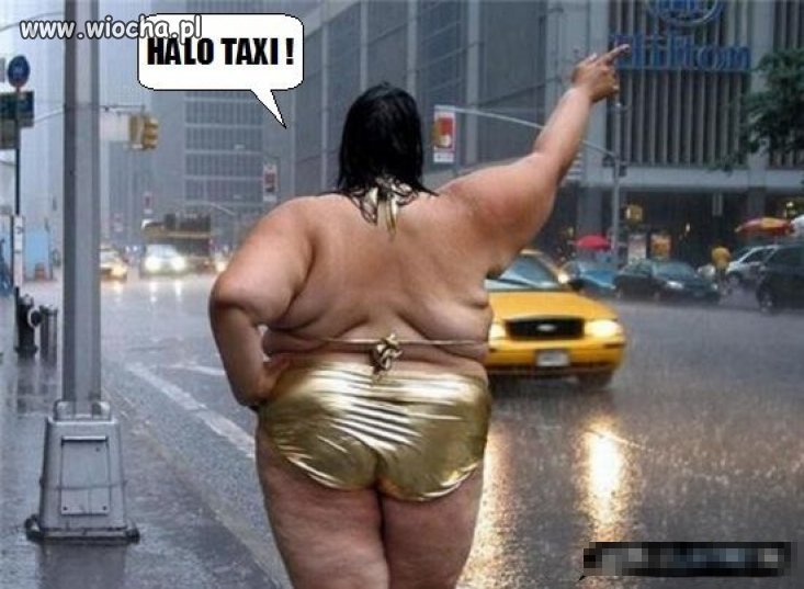 A w moim mieście to na Taxi Fabię widziałem 