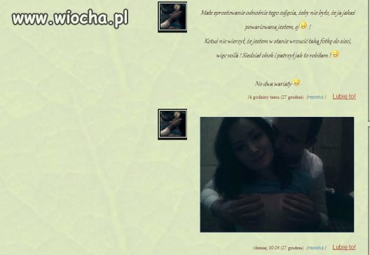 Żeby nie było, że jakaś powariowana jestem..