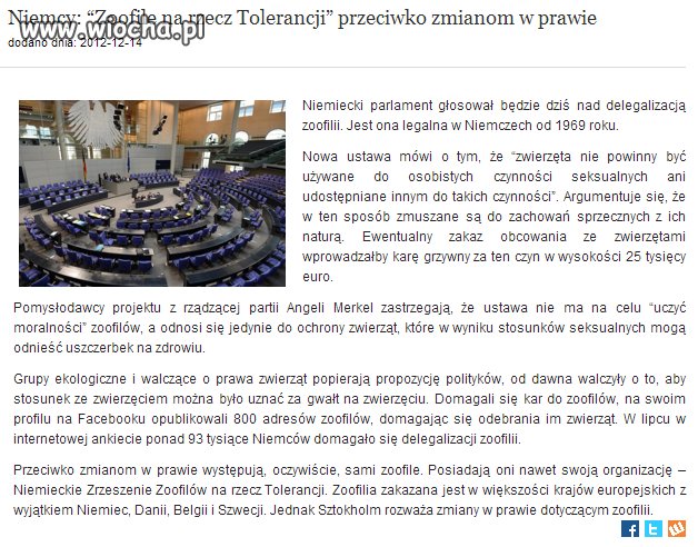 Tolerancja ponad wszystko