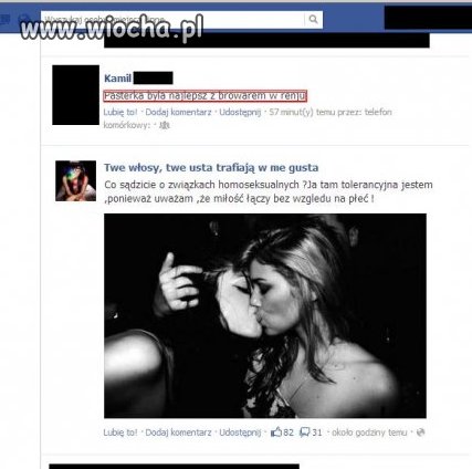 15 latek i jego post na fb...