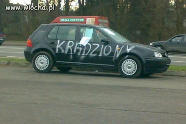 Brak poszanowania cudzej własności ...
