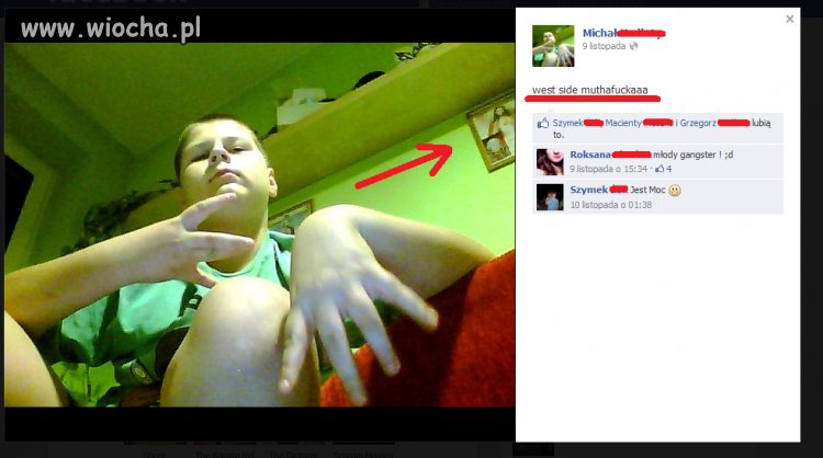 "Prawdziwy" gangster.