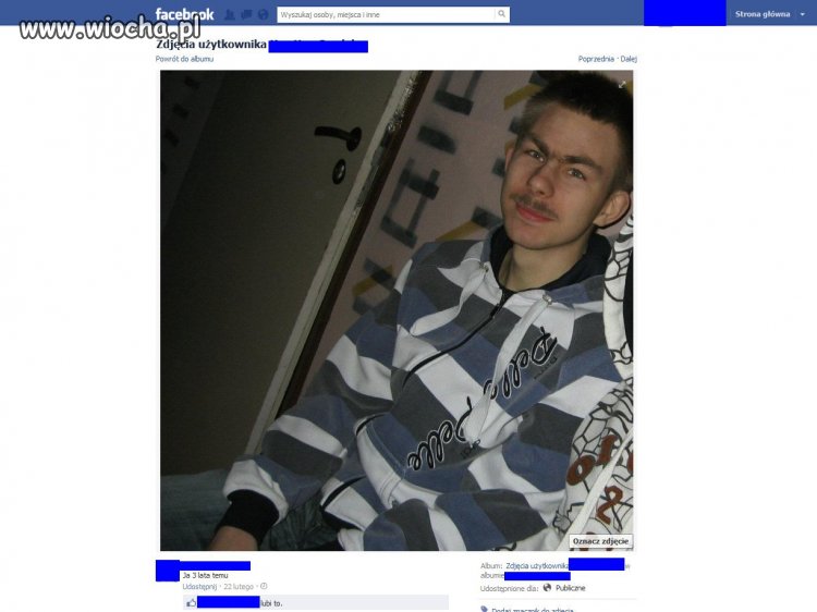Nie ma to jak zdjęcie z dziewiczym wąsikiem