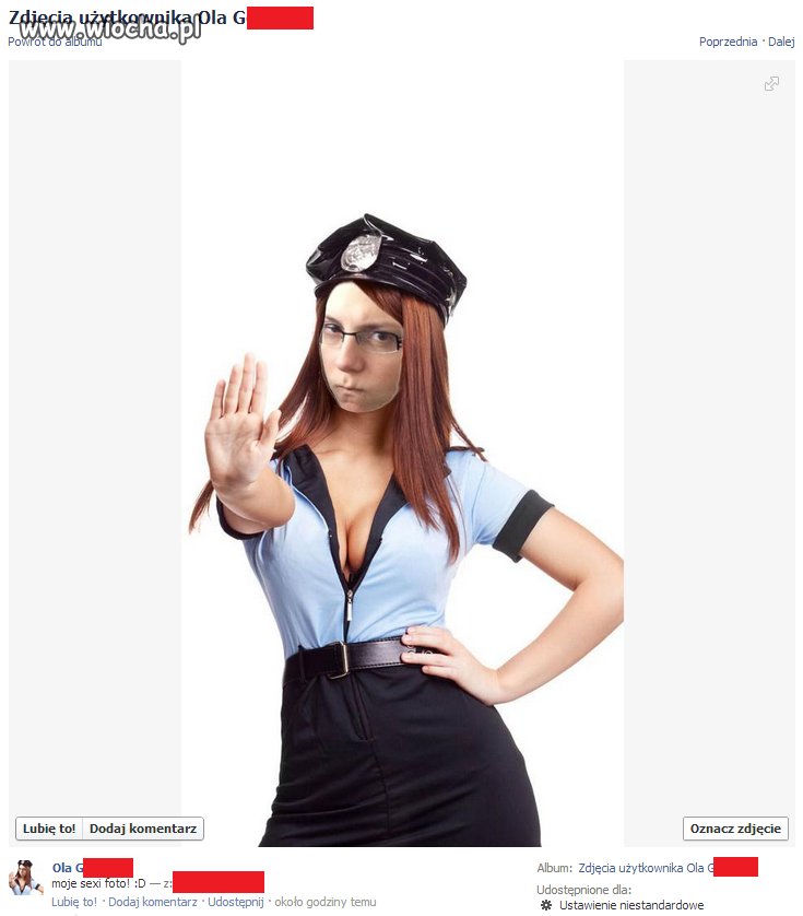 Nastoletnia mistrzyni photoshopa.