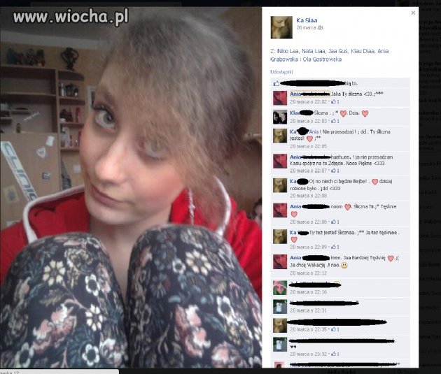 Was też wkurza jak dziewczyna wstawi zdjęcie na fb