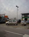 Egoista na parkingu.