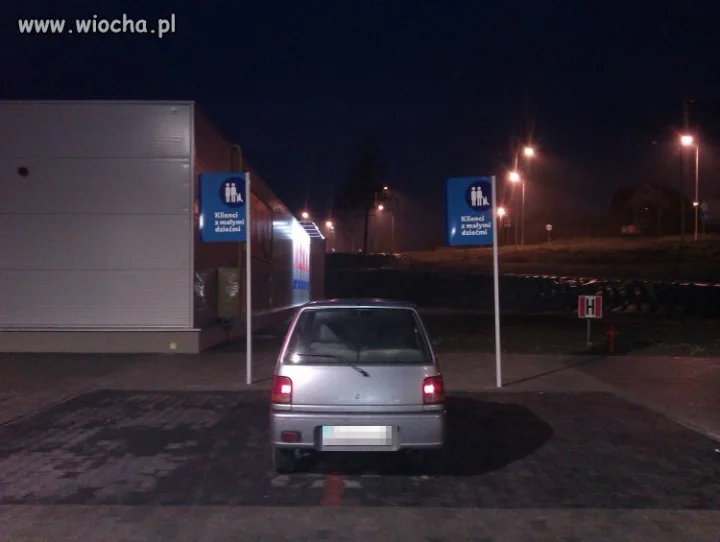 Kobieta znalazła odpowiednią ilość miejsca
