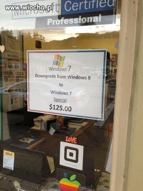 Niepowodzenie Windows 8