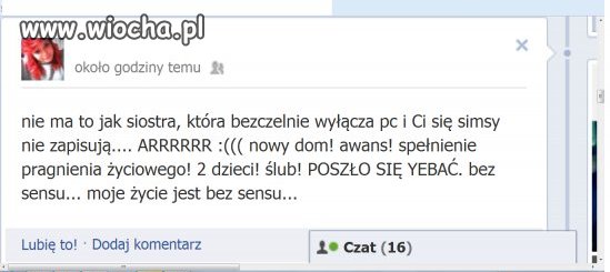 Nie ma Simsów...