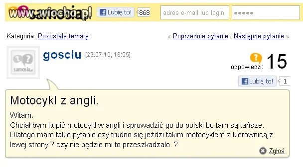 Angielski motocykl