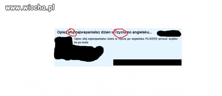 Mistrz ortografii...