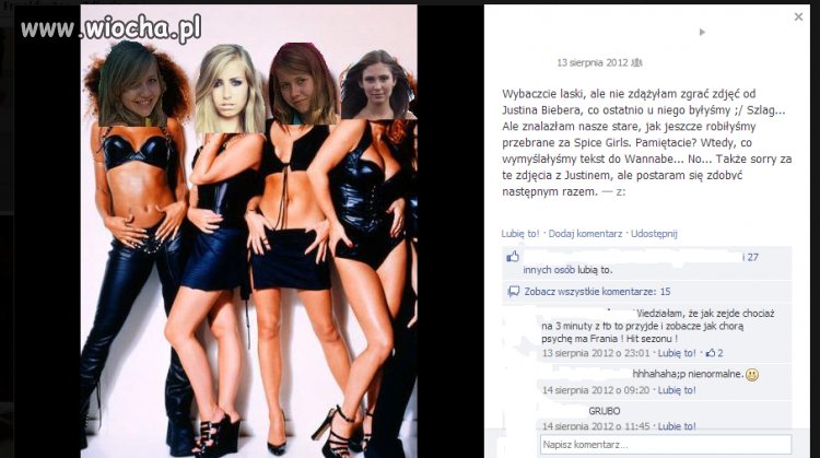 Każda chce być Spice Girl...