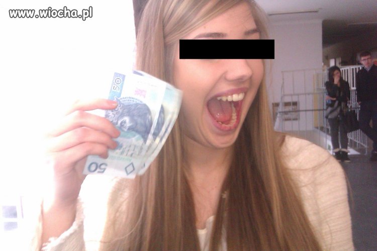 Taki tam lans na kasę w szkole