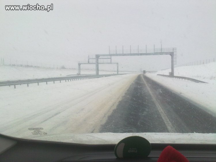 Autostrada A1 22.01.2013 rok