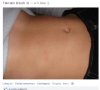Chwalenie się na Facebooku brzuchem 