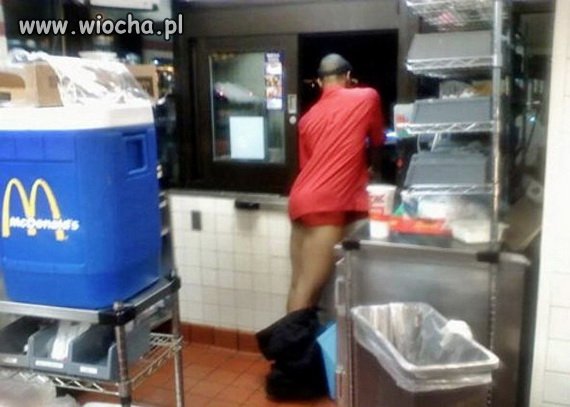 Tymczasem w McDonalds ...
