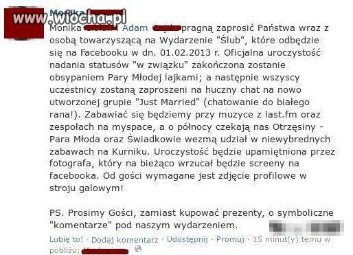 Współczesny ślub