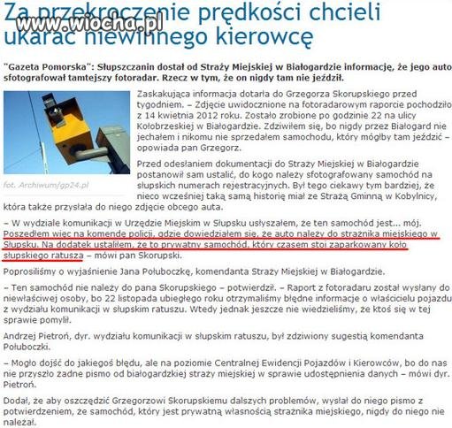 Brawo dla straży miejskiej   
