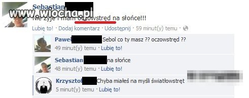Bardzo wyedukowany chłopak