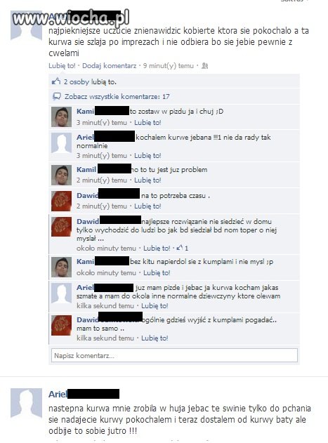 Widać, co o niej myślał
