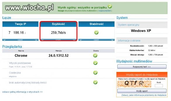 A płacę za 10 mb/s 