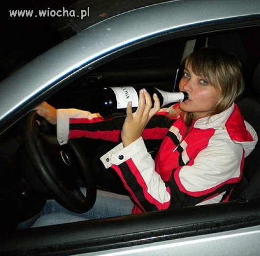 Taki  lansik... z "kółkiem" i lans na szampana...