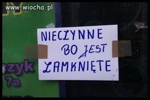 Bo to Polska...