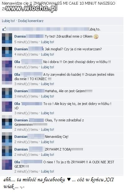 Ta facebookawa miłość