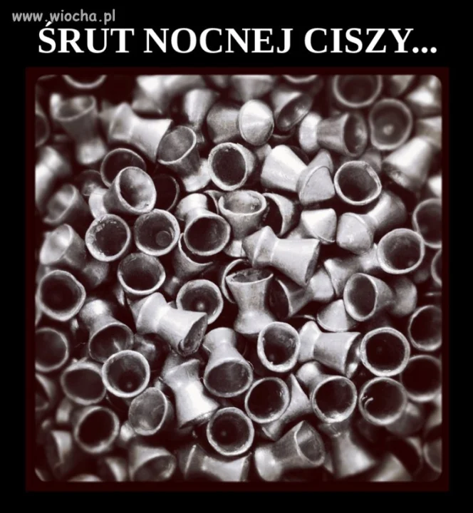 Śrut nocnej ciszy...