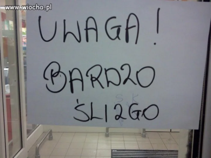 Bardzo mądry komunikat