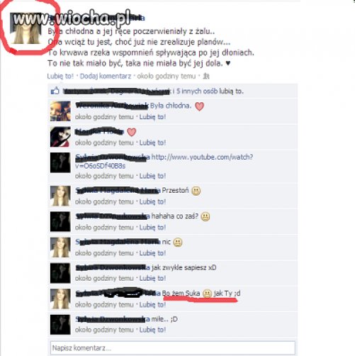 "Bo żem su*a"
