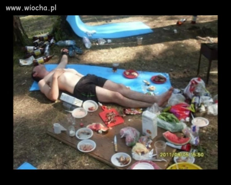 Miało być miło na łonie natury